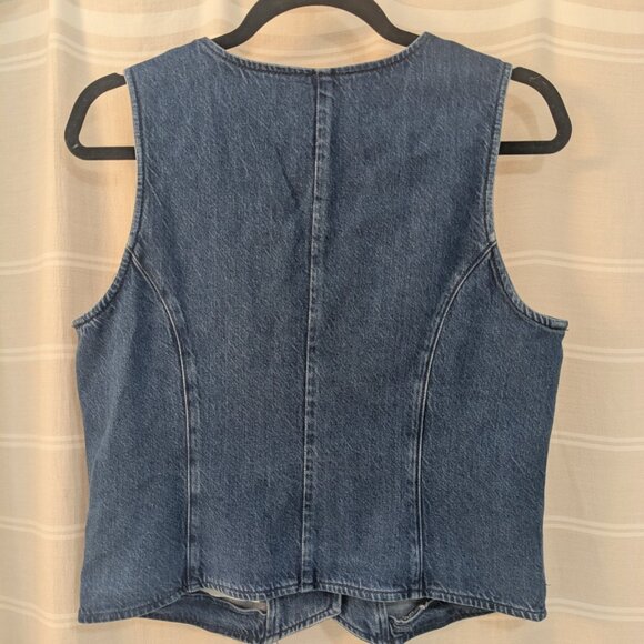 J Crew Denim Vest - Picture 3 of 3